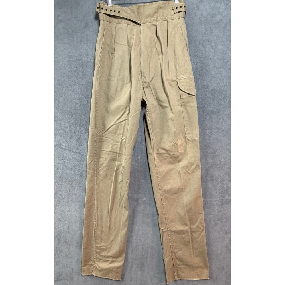 Vintage 1980s Banana Republic Travel & Safari Clothing Khaki Gurkha Pants Sz 30
